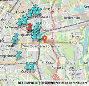 Mappa Via Eugenio Bellosio, 20138 Milano MI, Italia (2.133)