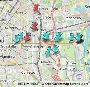 Mappa Via Eugenio Bellosio, 20138 Milano MI, Italia (1.8785)