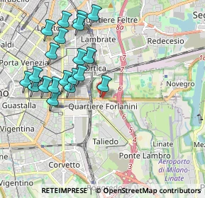 Mappa Via Eugenio Bellosio, 20138 Milano MI, Italia (2.087)