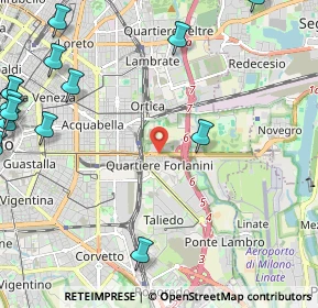Mappa Via Eugenio Bellosio, 20138 Milano MI, Italia (3.29429)