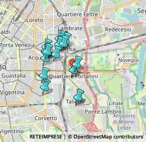 Mappa Via Eugenio Bellosio, 20138 Milano MI, Italia (1.3705)