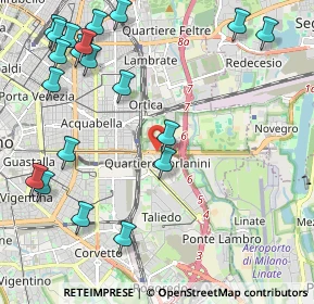 Mappa Via Eugenio Bellosio, 20138 Milano MI, Italia (2.7515)
