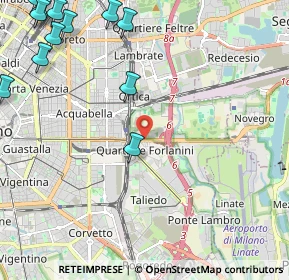 Mappa Via Eugenio Bellosio, 20138 Milano MI, Italia (3.2325)