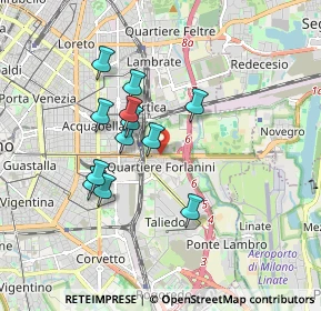 Mappa Via Eugenio Bellosio, 20138 Milano MI, Italia (1.46083)