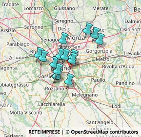 Mappa Via Eugenio Bellosio, 20138 Milano MI, Italia (9.246)