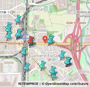 Mappa Via Eugenio Bellosio, 20138 Milano MI, Italia (0.5845)