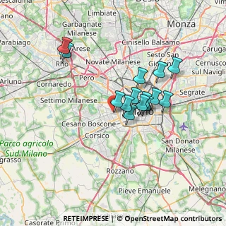 Mappa Via Desenzano, 20146 Milano MI, Italia (5.58643)