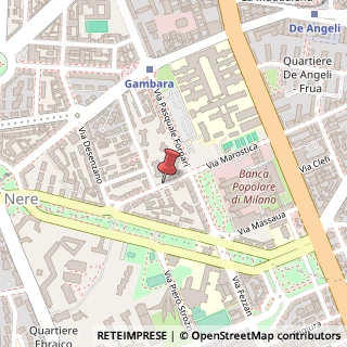 Mappa Via Marostica,  25, 20146 Milano, Milano (Lombardia)