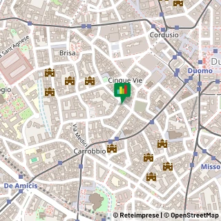 Mappa Via Santa Marta, 17, 20123 Milano, Milano (Lombardia)