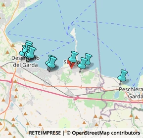 Mappa Via Z. Agostini Beato, 25019 Sirmione BS, Italia (3.63571)