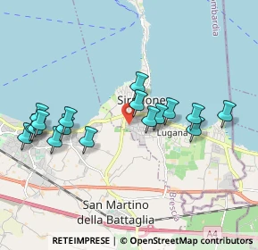 Mappa Via Z. Agostini Beato, 25019 Sirmione BS, Italia (1.95706)