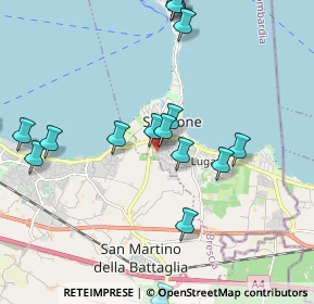 Mappa Via Z. Agostini Beato, 25019 Sirmione BS, Italia (2.555)