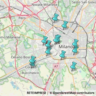 Mappa Via Clefi, 20146 Milano MI, Italia (3.25462)