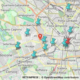 Mappa Via Clefi, 20146 Milano MI, Italia (2.27462)