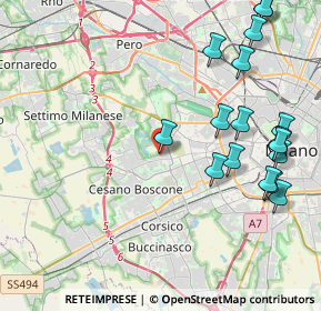 Mappa Via Marta Navarra Bernstein, 20152 Milano MI, Italia (4.96176)