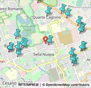 Mappa Via Marta Navarra Bernstein, 20152 Milano MI, Italia (1.347)