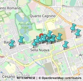 Mappa Via Marta Navarra Bernstein, 20152 Milano MI, Italia (0.69933)