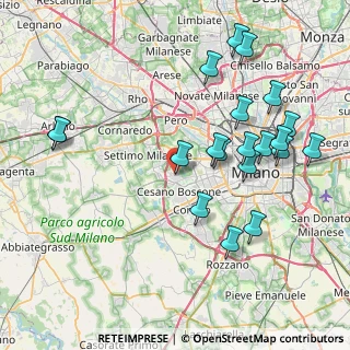 Mappa Via Antonio Maria Ceriani, 20153 Milano MI, Italia (8.7455)