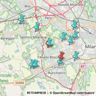 Mappa Via Antonio Maria Ceriani, 20153 Milano MI, Italia (4.06667)