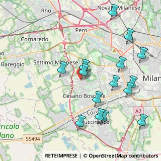 Mappa Via Antonio Maria Ceriani, 20153 Milano MI, Italia (4.29125)