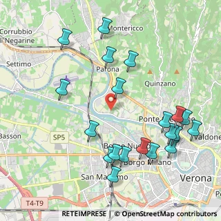 Mappa Via della Diga, 37124 Verona VR, Italia (2.338)