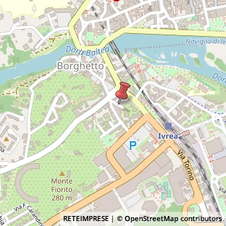 Mappa Via San Gaudenzio, 10/b, 10015 Ivrea, Torino (Piemonte)