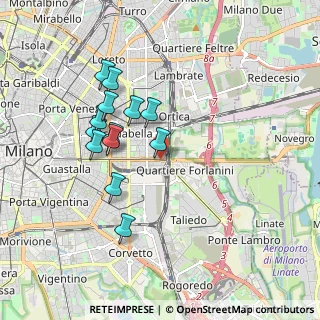 Mappa Via Luigi de Andreis, 20137 Milano MI, Italia (1.65308)
