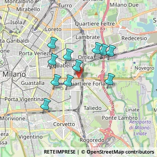 Mappa Via Luigi de Andreis, 20137 Milano MI, Italia (1.52909)