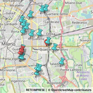 Mappa Via Luigi de Andreis, 20137 Milano MI, Italia (2.3645)