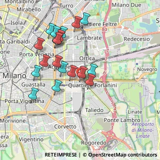 Mappa Largo Gianni Rodari, 20133 Milano MI, Italia (1.87526)
