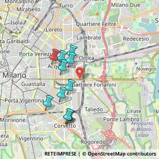 Mappa Via Luigi de Andreis, 20137 Milano MI, Italia (1.71364)