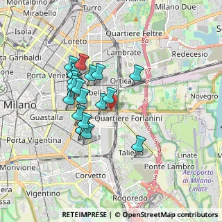 Mappa Cardinale Giuseppe Mezzofanti, 20133 Milano MI, Italia (1.4995)