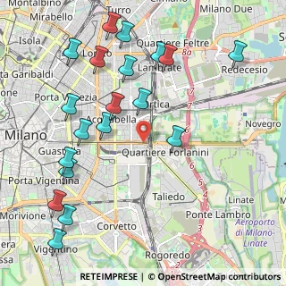 Mappa Via Luigi de Andreis, 20137 Milano MI, Italia (2.47105)