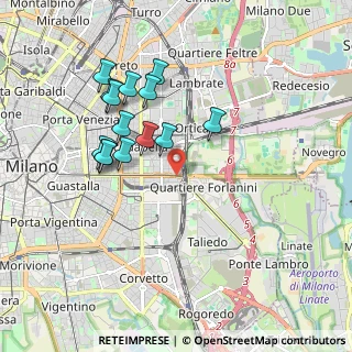 Mappa Via Luigi de Andreis, 20137 Milano MI, Italia (1.75857)