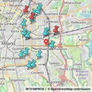 Mappa Via Luigi de Andreis, 20137 Milano MI, Italia (2.0875)