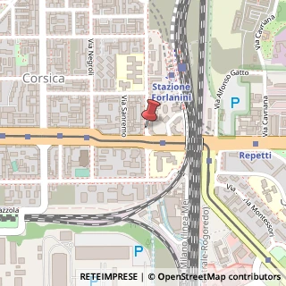Mappa Via Cardinale Mezzofanti,  2, 20133 Milano, Milano (Lombardia)