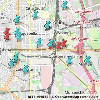 Mappa Via Luigi de Andreis, 20137 Milano MI, Italia (1.273)