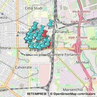 Mappa Via Luigi de Andreis, 20137 Milano MI, Italia (0.699)