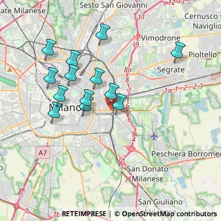 Mappa Via Luigi de Andreis, 20137 Milano MI, Italia (3.61615)