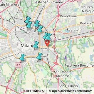 Mappa Via Luigi de Andreis, 20137 Milano MI, Italia (3.69909)