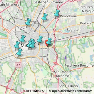 Mappa Via Luigi de Andreis, 20137 Milano MI, Italia (3.86273)