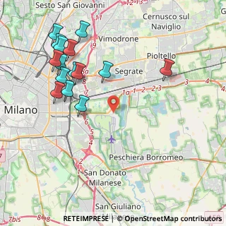 Mappa Aeroporto di Milano Linate, 20090 Milano MI, Italia (4.69333)
