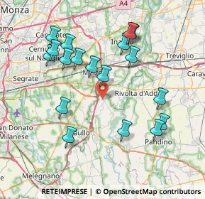 Mappa Via S. Michele Carso, 26833 Lavagna LO, Italia (7.86111)