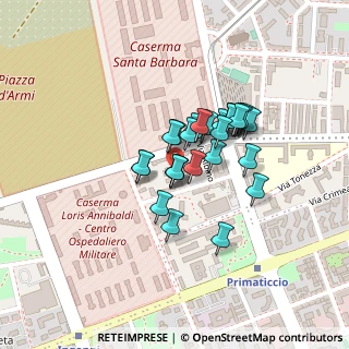 Mappa Via Privata Bernardino Zendrini, 20147 Milano MI, Italia (0.14643)