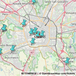 Mappa Via San Maurilio, 20123 Milano MI, Italia (4.965)