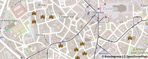 Mappa Mailand