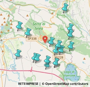 Mappa Regione Mulini, 10010 Palazzo Canavese TO, Italia (3.96706)