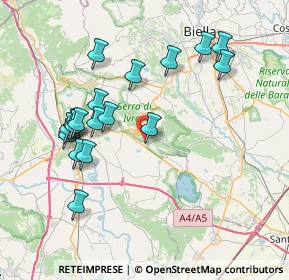 Mappa Regione Mulini, 10010 Palazzo Canavese TO, Italia (7.70111)