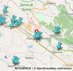 Mappa Regione Mulini, 10010 Palazzo Canavese TO, Italia (2.6375)
