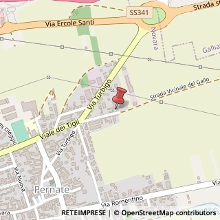 Mappa Via Gallo, 19, 28100 Novara, Novara (Piemonte)
